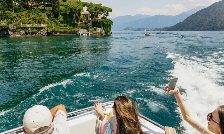 Lake Como, Bellagio with Private Boat Cruise Included