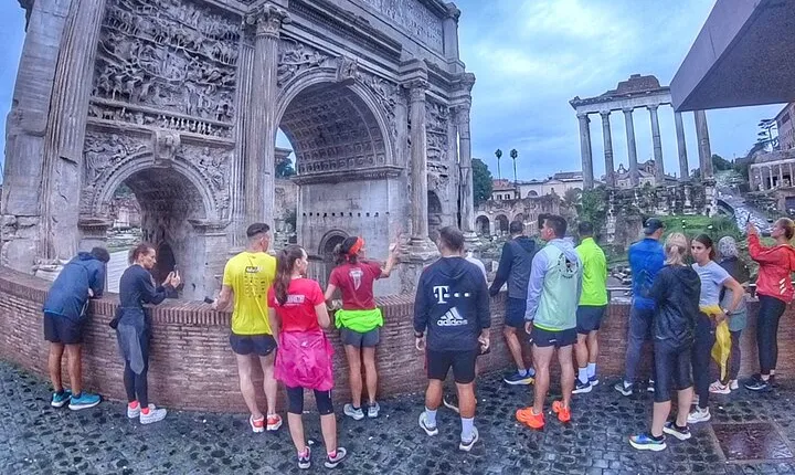 Running Tour through Rome