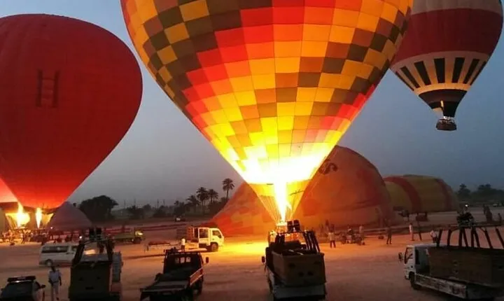 Luxor Sky Adventure Hot Air Balloon Rides Private Tour