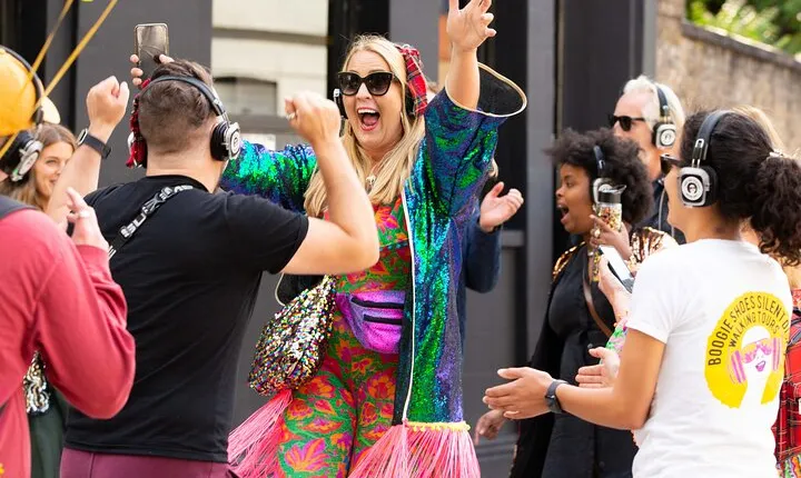 Private Camden’s Best Silent Disco Tour up to 30 participants 