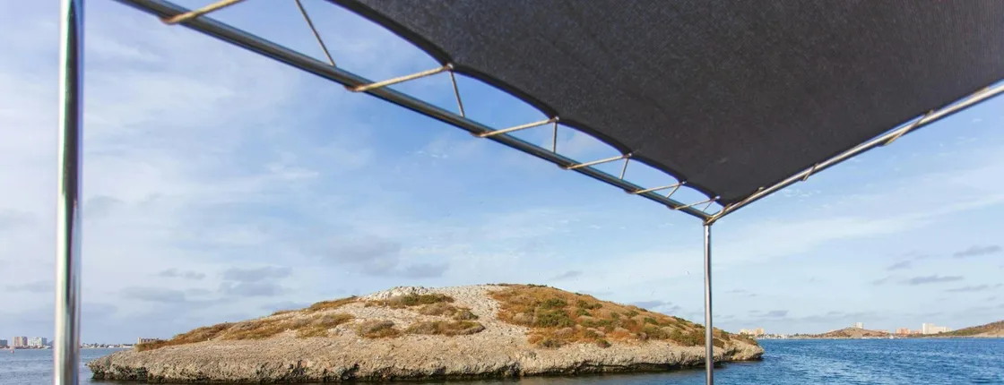 Cruise to Mar Menor's volcanic islands from Los Alcazares
