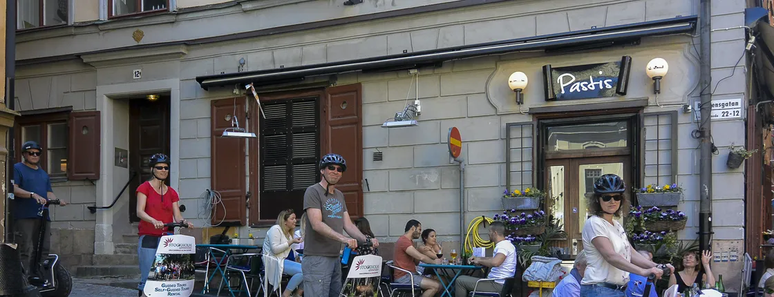 Stockholm self-balancing scooter tour