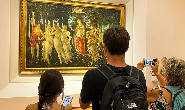 Florence: Uffizi Gallery Museum Reserved Entry Ticket with Host