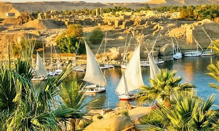 5 Days Cruise Luxor, Aswan,Tours,Abu Simbel,Hot Air Balloon, From Cairo By Plane