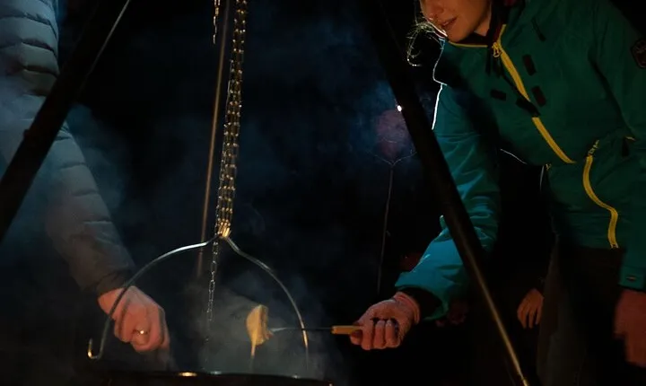 Fondue under the stars experience in Zermatt