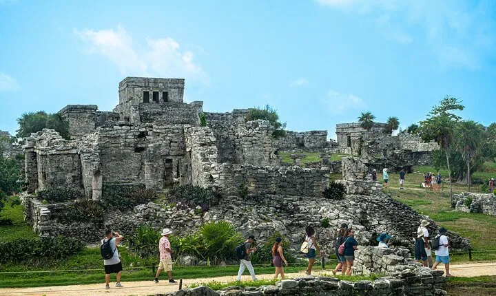 Tulum & Coba Ruins with Cenote Swimming from Playa del Carmen