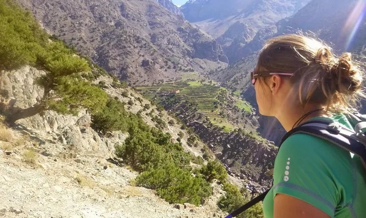 4 hours trekking in the Atlas mountains from Marrakech