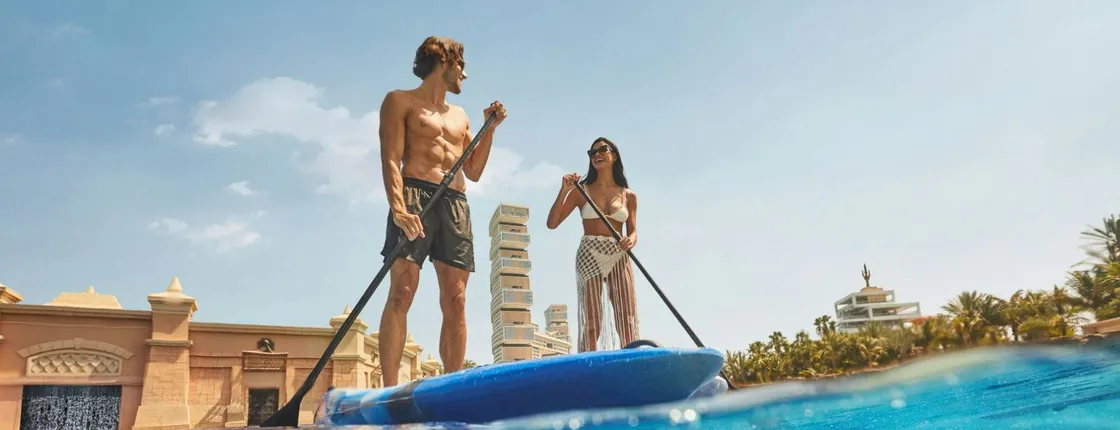 Dolphin Paddle in Atlantis the Palm