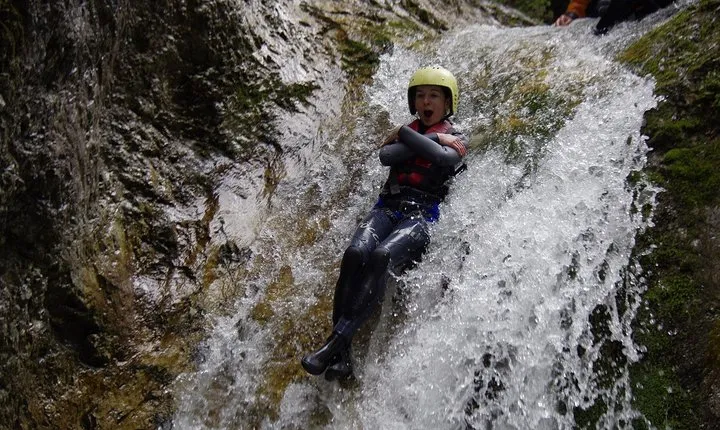 Canyoning in Susec Canyon