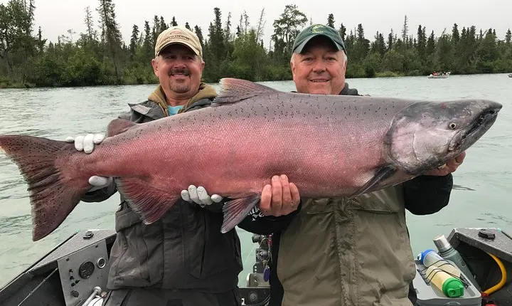 Full day Alaska Salmon Fishing on the Kenai Peninsula