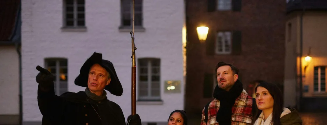 Dusseldorf Nightwatchman Tour Through Kaiserswerth