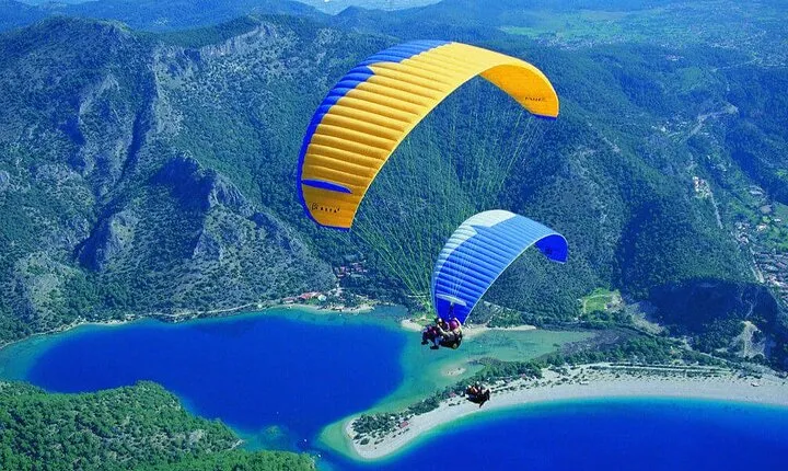 Fethiye Ölüdeniz Babadağ Mountain Paragliding Flight