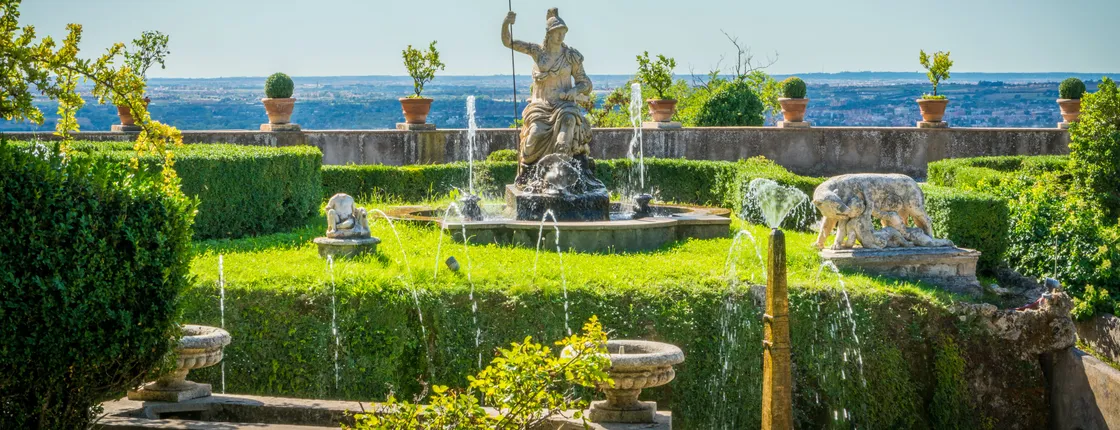 Hadrian's Villa and Villa d'Este half-day tour