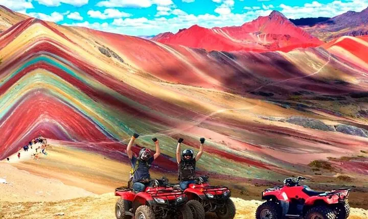 Rainbow Mountain Experience in Quad bikes