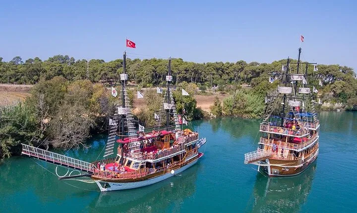 Manavgat Boat Tour from Alanya Visit Public Bazaar and Waterfall