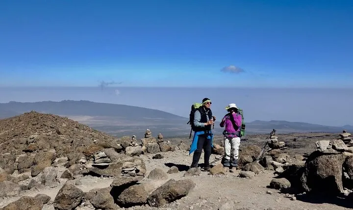 Mt. Kilimanjaro: Shira plateau to Cathedral point 3872m Day hike