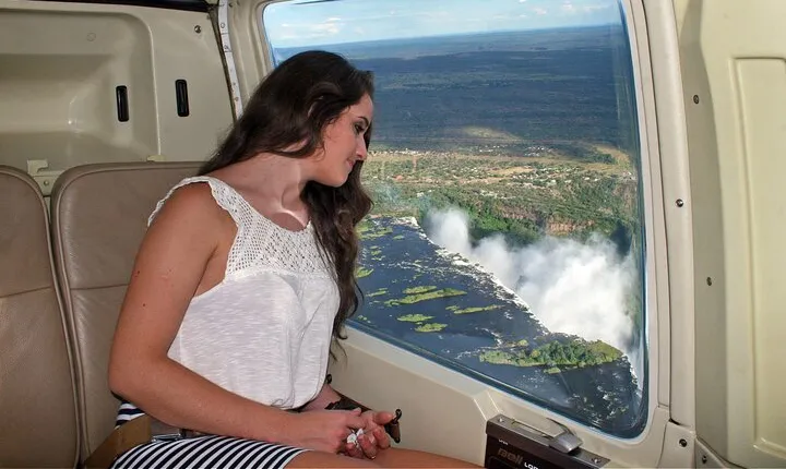 Flight Of Angels Above The Victoria Falls 