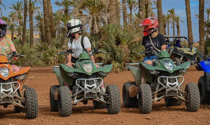 Quad adventure in the Marrakech Palmeraie with Tea Break