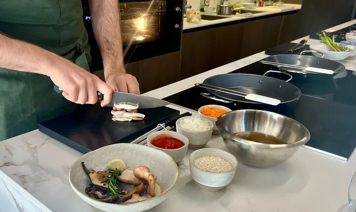 Barcelona El Born Paella Cooking Class with a Local Chef
