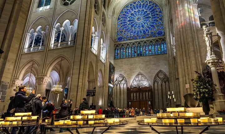 Paris Notre Dame Cathedral and Sainte Chapelle Semi Private Tour