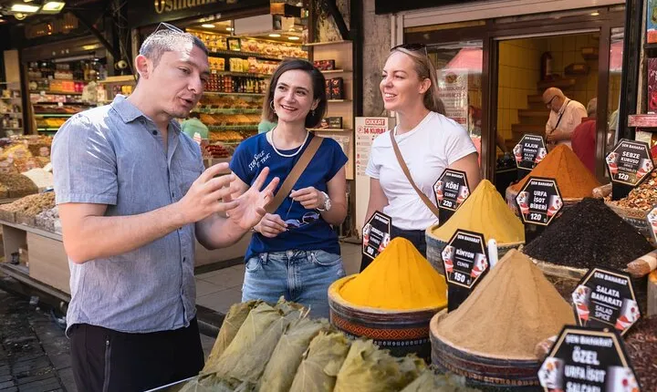 Istanbul Taste of Two Worlds Food Tour - Spice Market and Ferry