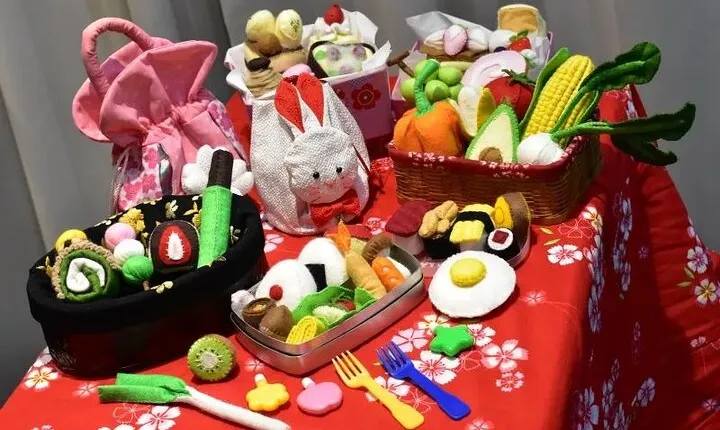 Felt Bento Lunch Box Workshop in Kyoto near Kiyomizu