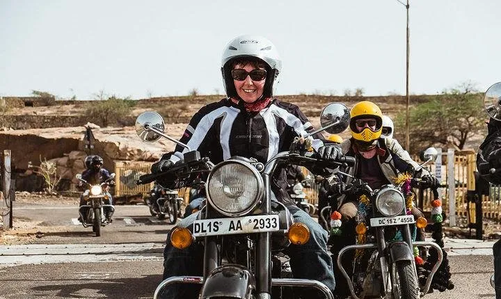 Agra tour by Royal Enfield motorbike