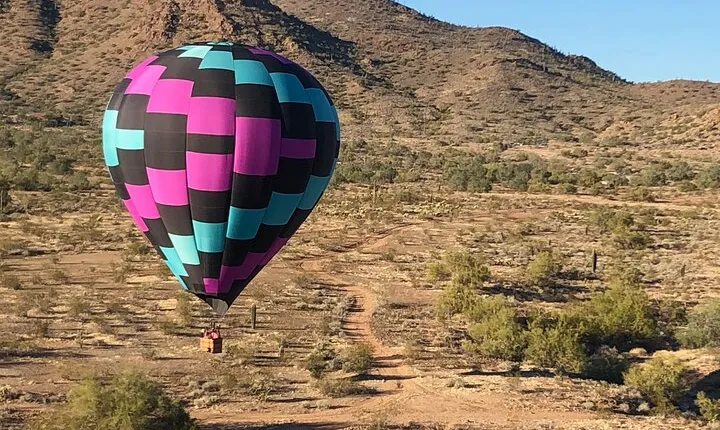 Sunrise Sonoran Desert Balloon Flight
