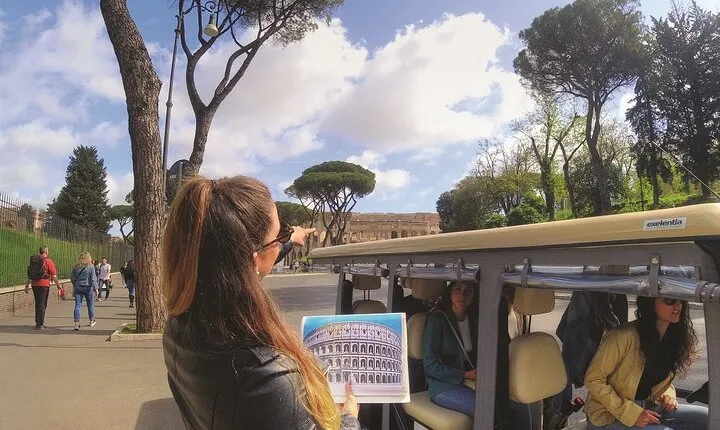 Rome’s Top Highlights by Luxury Golf Cart