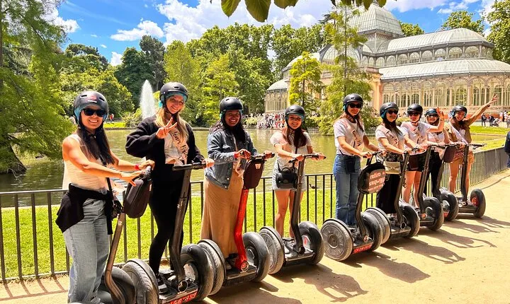 Magical and Iconic Retiro Park Segway Tour in Madrid