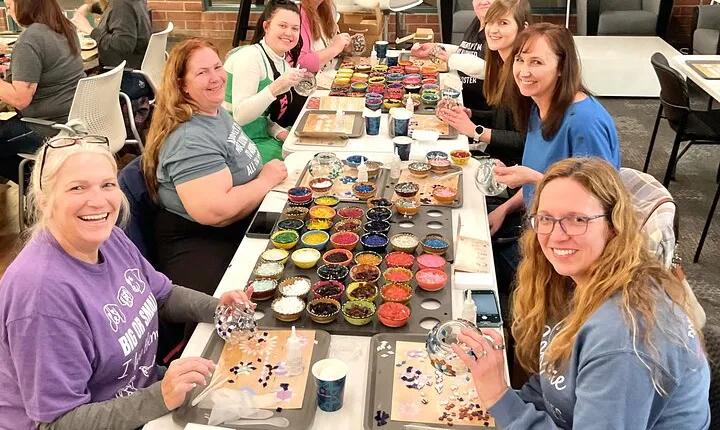 Mosaic Art Classes Dallas: Turkish Lamp Workshop