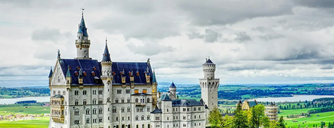 Neuschwanstein Castle entry ticket with Munich city audio guide