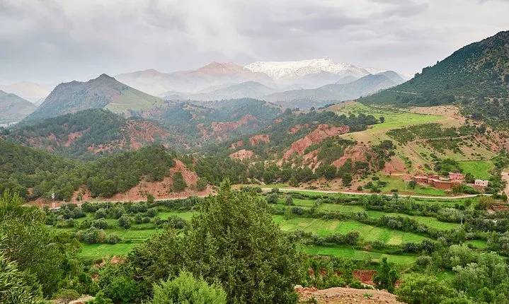 toubkal National park Ourika Valley Day Trip and Sunset Camel Ride