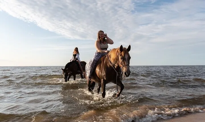 Horse Riding Tour Two Hours Sun & Sea With Transfer - Hurghada