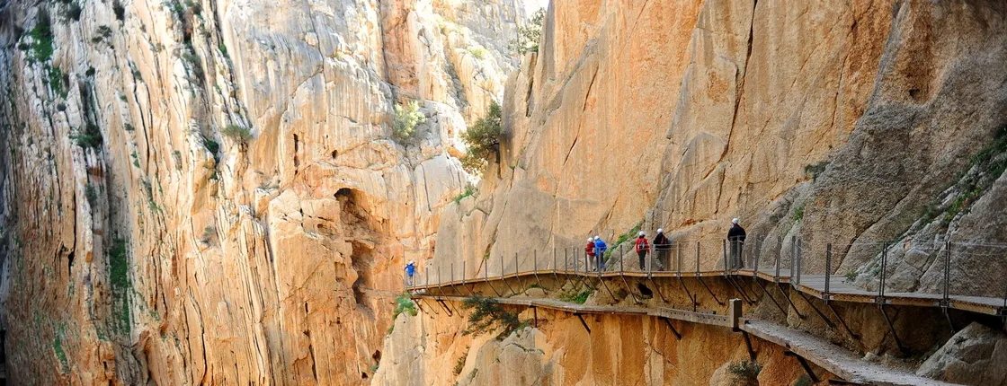 Caminito del Rey guided tour with transfer from Málaga