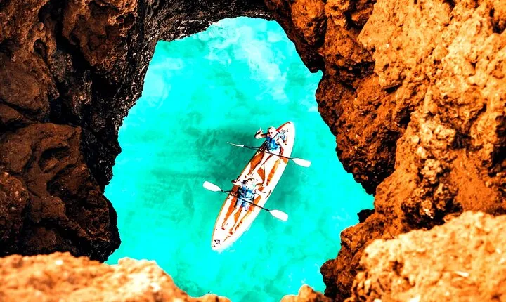 Albufeira Kayak Cave Tour – Hidden Beaches & Cliffs