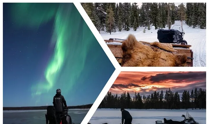 Sleigh ride night tour Rovaniemi