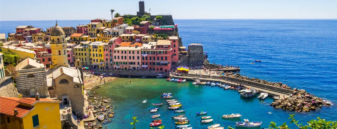 Pisa and Cinque Terre Day Trip by Train from Florence
