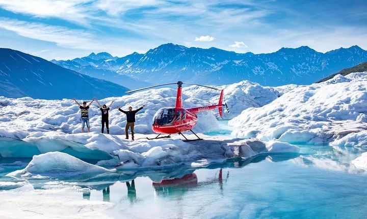 Anchorage Helicopter Glacier Landing Tour
