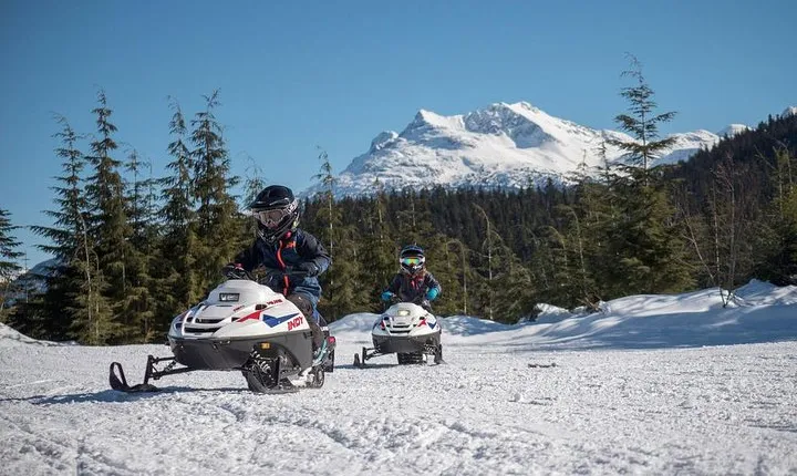 Snowmobile Family Tour in Whistler