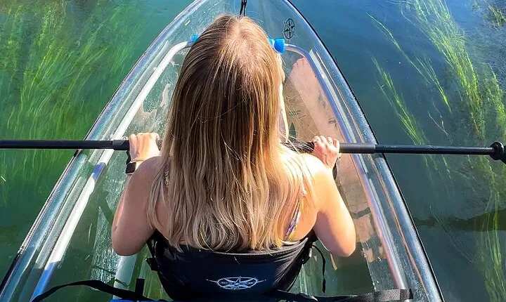 Clear Kayak Day Adventure Tour in San Marcos