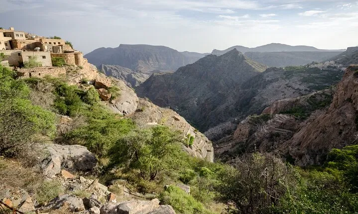 Full Day Private Tour in Jebel Akhdar from Muscat