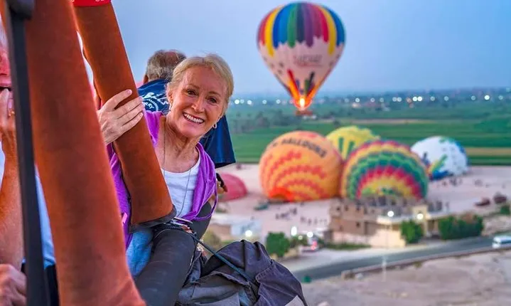 Hot air Balloon in Luxor