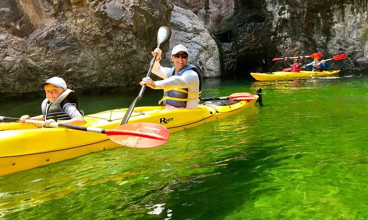 Emerald Cave Kayak Tour with Optional Las Vegas Transportation