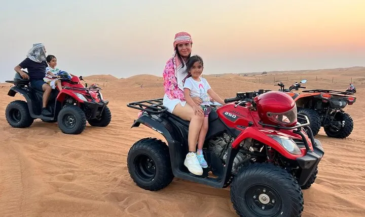 Premium Desert Quad (ATV) Bike Ride Adventure & Sand boarding
