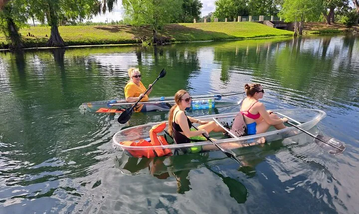 Urban Clear Kayak or Clear Paddleboard in Paradise: Morning/Night