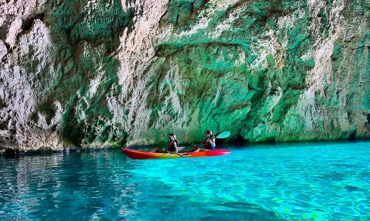 Cova dels Orguens: Cave Exploring Kayak & Snorkel Tour in Javea