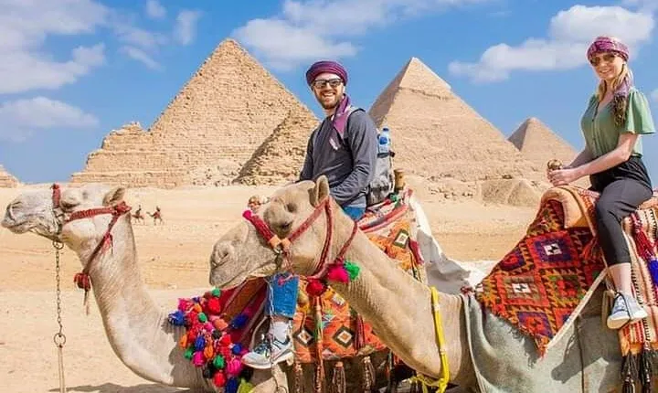 All-inclusive Giza pyramids, sphinx,camel,lunch, Inside pyramid
