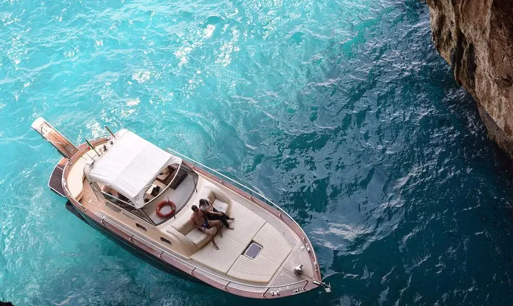 Capri Boat Tour with Optional Blue Grotto Visit from Sorrento
