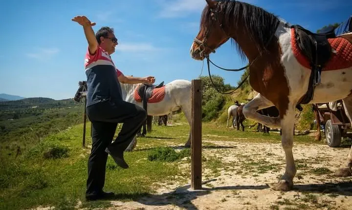 Crete Finikia and Giouchtas Mountains Horse Riding Tour with Lunch
